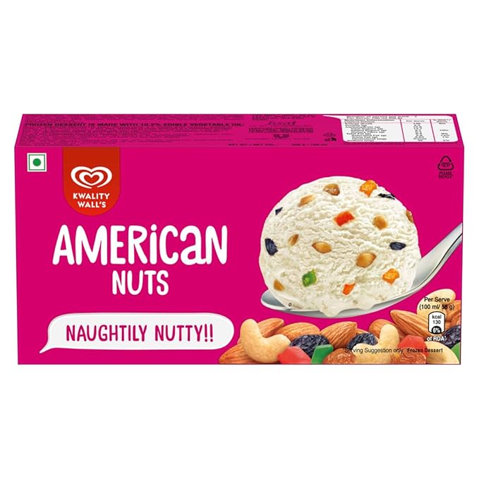 Kwality Wall's American Nuts Party Pack,700ml